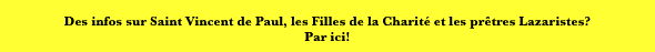 Des d'infos sur Saint Vincent